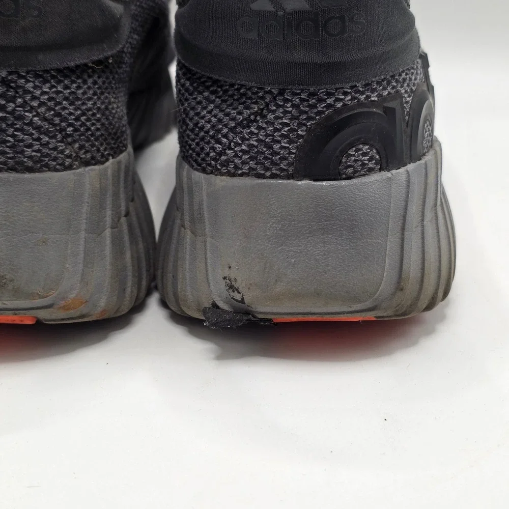 Adidas Kaptir 3.0 Mens Size 13 Grey Carbon Fair Knit Athletic Sneakers IF1774 - Picture 3 of 8